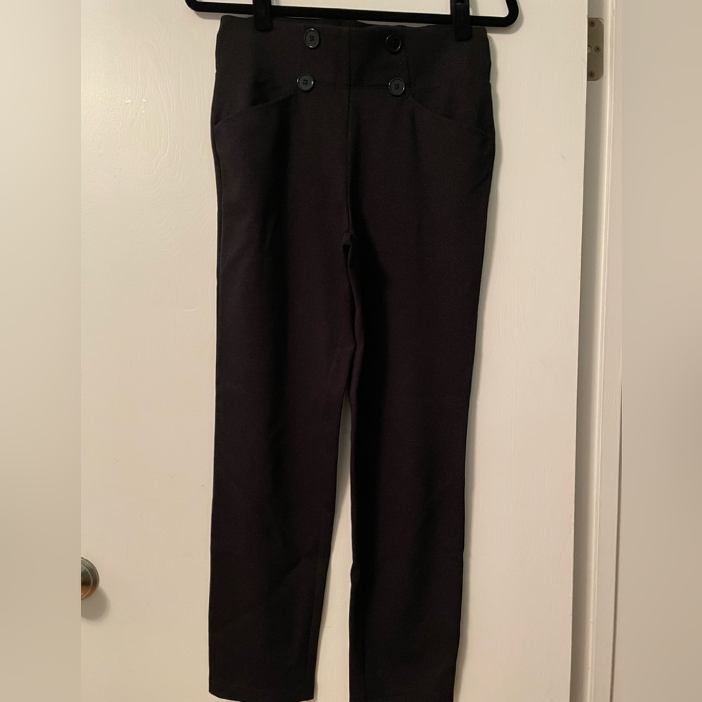 Max Studio Women’s high waist Straight Leg Pants